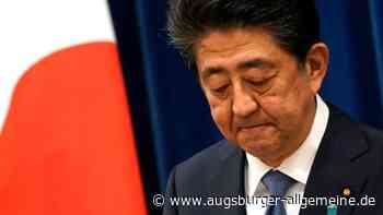Shinzo Abe tritt zurück: Japans am längsten regierender Premier geht - Augsburger Allgemeine