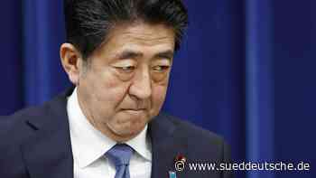 Shinzo Abe: "Meine Kräfte sind erschöpft gewesen" - Süddeutsche Zeitung