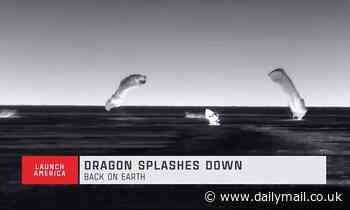 Four astronauts land back in Florida in SpaceX capsule after 200 days on the ISS