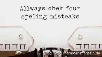 E-Mails mit Schreibfehlern: Was Tippfehler verraten