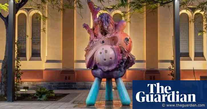 ‘Irresistible to touch’ or ‘like a large poo’: latest Adelaide street sculpture delivers surreal squirt