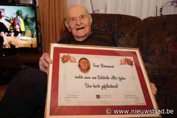 Oudste inwoner van Westerlo overleden:  “Fons zou volgende maand 107 worden”