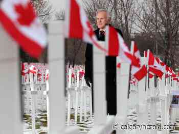 Field of Crosses from the archives: The start of a moving Calgary tradition - Calgary Herald