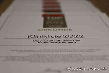 Top-Platzierung für Uniklinik Ulm