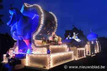 Wuustwezel knipt het licht uit en verwelkomt negen praalwagens vol lampjes