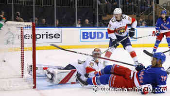 MacKenzie Weegar reacts to Panthers' loss to the New York Rangers - Miami Herald