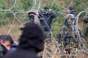 Migrants aided by Belarus try to storm border into Poland - Barrhead News