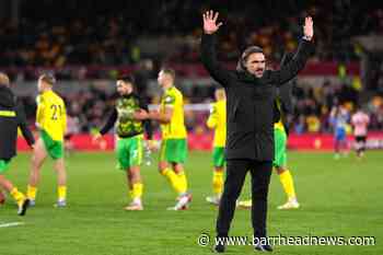 Norwich players pay warm tributes to sacked manager Daniel Farke - Barrhead News