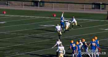 Saskatoon Hilltops win 21st consecutive playoff game, advance to PFC Championship - Global News