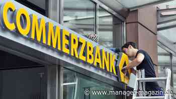 Negativzinsen bei Sparbüchern: Verbraucherschützer verklagen Commerzbank
