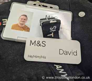 Croydon M&S worker praises new optional pronoun badges