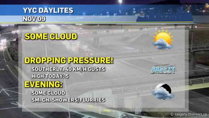 Near-seasonal and dry this week in Calgary; but a look at La Niña