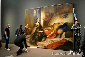 Hof van Busleyden verwelkomt grootste schilderij dat het ooit al tentoonstelde