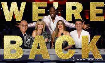 Sofia Vergara Talks to Simon Cowell About His Return to AGT - HOLA! USA