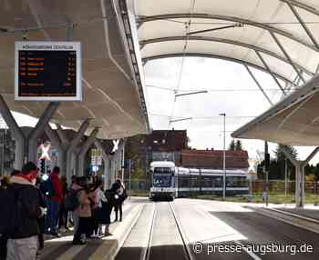 Straßenbahn-Linie 3 hat erste Testfahrt nach Königsbrunn erfolgreich absolviert | Presse Augsburg - Presse Augsburg