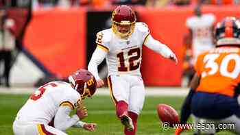 WFT moves on from Blewitt, signs kicker Slye