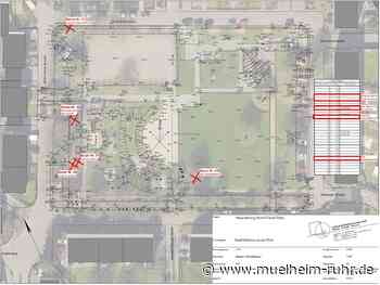Neugestaltung des Anne-Frank-Platzes in Dümpten