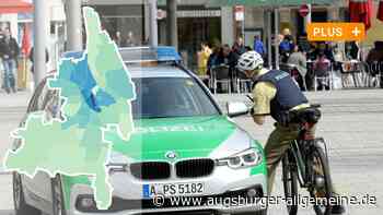 Augsburg: Meiste Straftaten passieren in diesen Stadtteilen - Augsburger Allgemeine