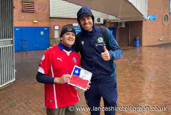 Chile fan comes to Blackburn to meet hero Ben Brereton Diaz