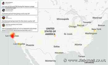 Comcast is back online after a three-hour outage