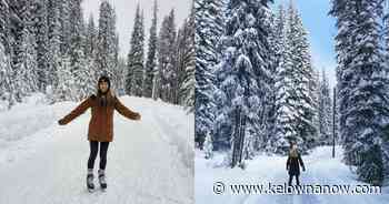 Okanagan ski resort's 1 km forest skating loop is the perfect winter adventure - KelownaNow