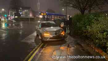 Two cars involved in crash in Bolton town centre