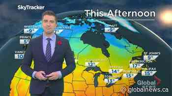 Saskatchewan weather outlook: Nov. 9