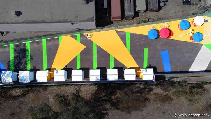 Tiny home village by Lehrer Architects provides temporary shelter for LA's homeless