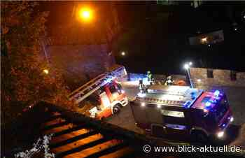 Die Reichsburg Cochem in Flammen - Blick aktuell