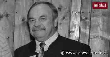 Wangener Kommunalpolitiker und Rechtsanwalt Eduard Kämmerle ist tot - Schwäbische