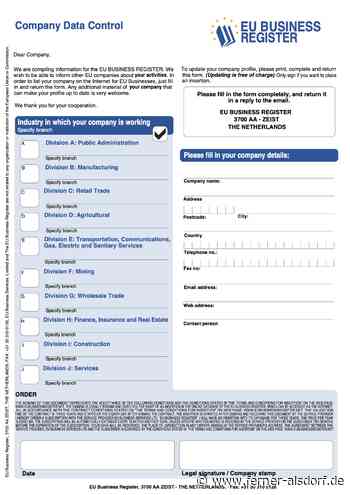 EU Business Register (2021) > Wirtschaftsstrafrecht, IT-Vertragsrecht, Vertragsrecht & AGB-Recht - Anwaltskanzlei Ferner Alsdorf