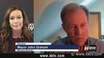One-on-one interview with Manitou Springs Mayor John Graham as he gets set for a 2nd term, centering his focus on climate and infrastructure - KKTV 11 News