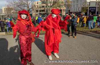 Kamloops residents rally for climate justice - Kamloops This Week