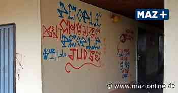 Ermittler nehmen Schmierereien in Bad Belzig und in Reetz unter die Lupe - Märkische Allgemeine Zeitung