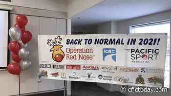 Operation Red Nose kicks off 2021 season in Kamloops with celebration - CFJC Today Kamloops