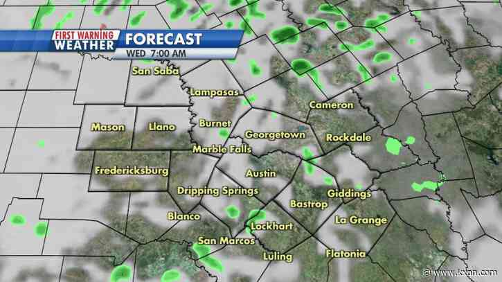Swings in temperature, but mainly dry weather
