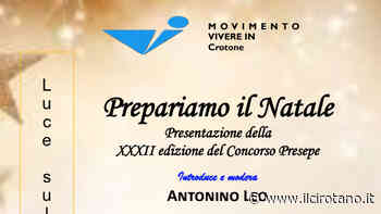 Crotone, prepariamo il Natale: Presentazione XXXII edizione Concorso Presepe, sabato 13 novembre nella Chiesa dell'Immacolata | - Il Cirotano