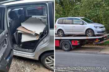 Fly-tipper caught dumping waste in Bucks has car towed away by police - Bucks Free Press