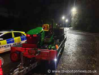 Stolen gardening equipment seized by Little Lever police - The Bolton News