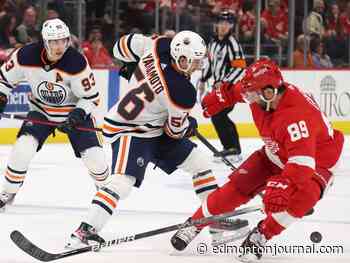 Player grades: Sleepy Edmonton Oilers lose one in Detroit Rock City