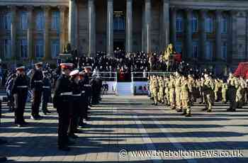 Remembrance events across Bolton for the fallen