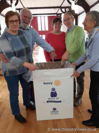 Storage aces back Bolton Rotary coats drive for homeless