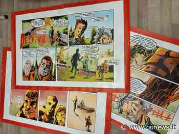 Sui cantieri a Prato in piazza dell’ospedale i fumetti di Niccolò Storai - gonews