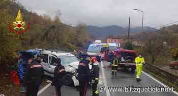 Incidente Nucetto (Cuneo), scontro tra due auto sulla statale 28: tre i feriti - Blitz quotidiano