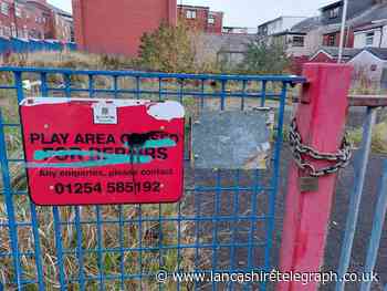 Former play area is an 'eyesore' and becoming a 'dumping ground'