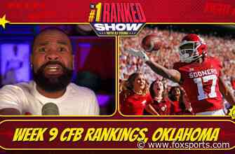 RJ Young reacts to CFB rankings for Week 9, Oklahoma disrespected at No. 8 | No. 1 Ranked Show
