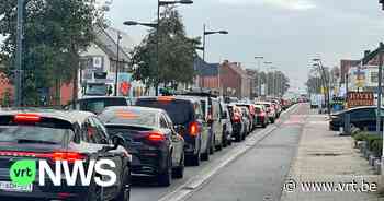 Kettingbotsing in Beringen veroorzaakt verkeerschaos - VRT NWS
