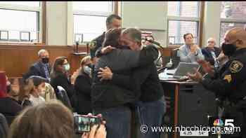 Aurora Man Honored For Pulling Person From Car on Tracks - NBC Chicago