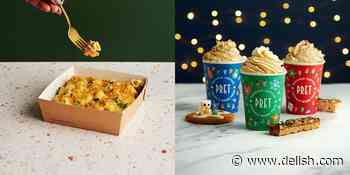 Pret A Manger's Christmas Menu Including Drinks And Food - Delish.com