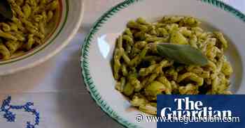 Rachel Roddy’s recipe for pasta with sage and pistachio pesto - The Guardian